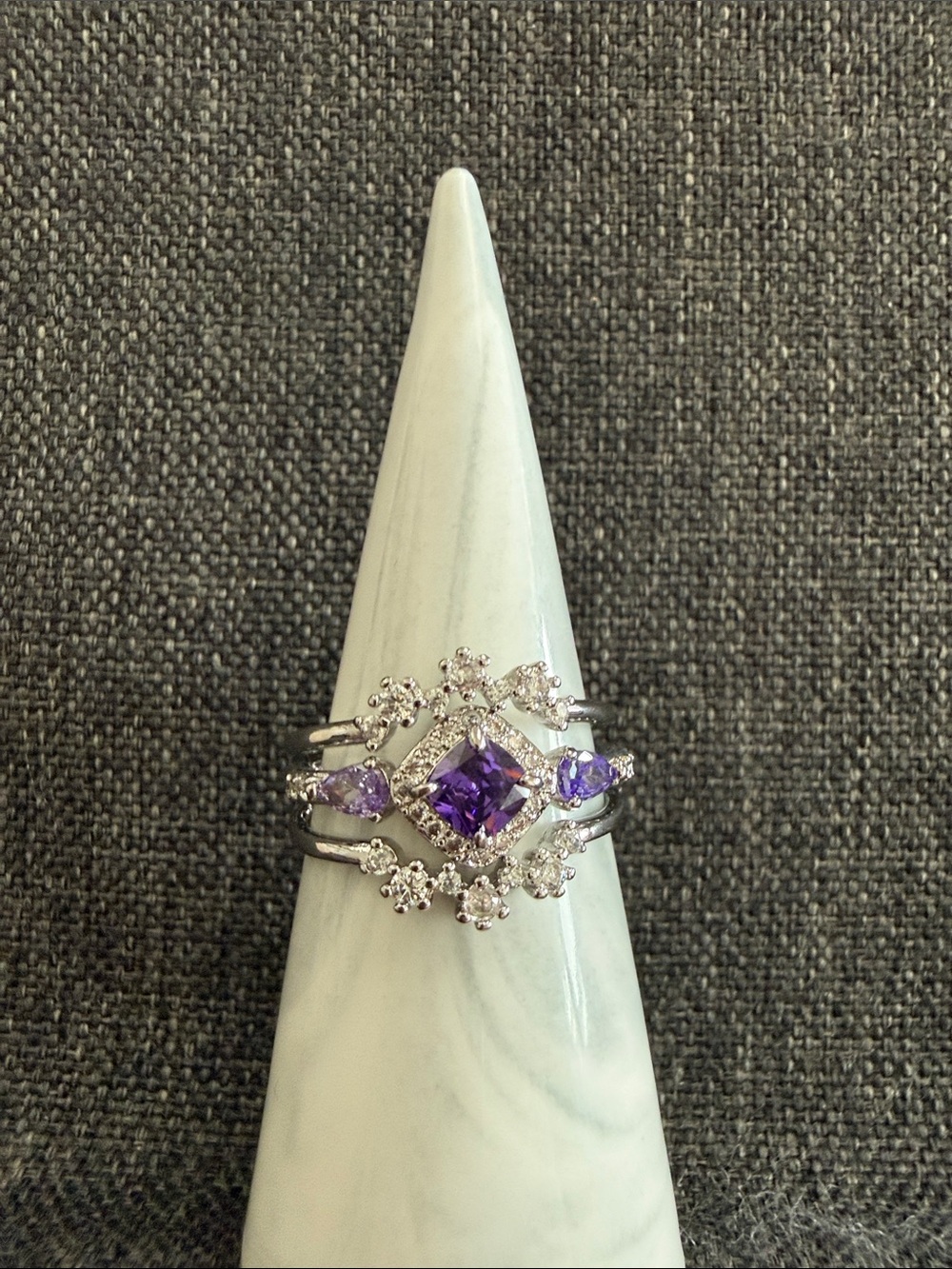 Bomb party mental health awareness ring Size 10